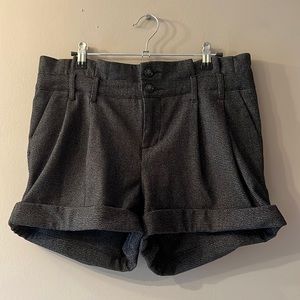 Free People Cute Train Conductor Shorts